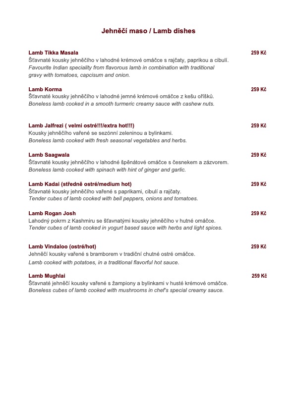 Menu Shiva Restaurant And Bar-5